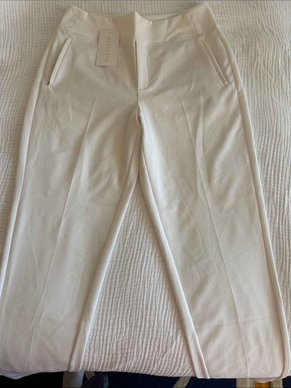 Athleta Endless Pants in white